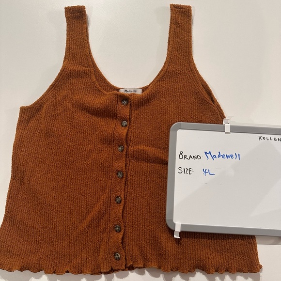 Madewell Tops - Madewell tank XL